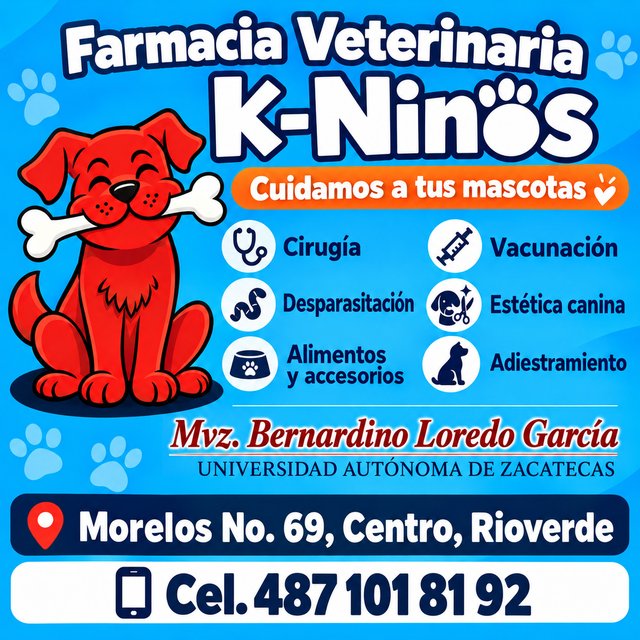 Farmacia Veterinaria K-Niños
